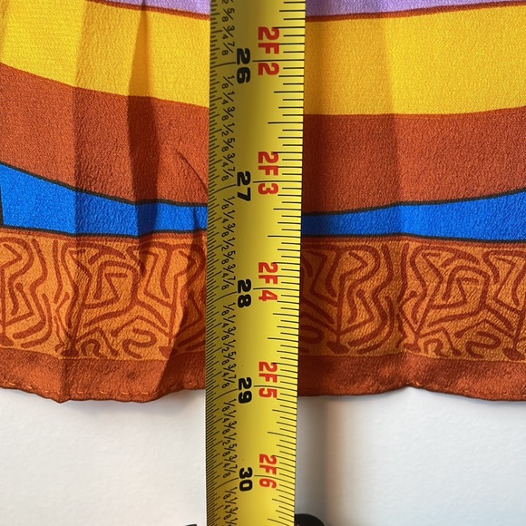 Desert Designs Australia: Jimmy Pike, Kalpurtu 29” Square Silk Scarf - Picture 8 of 11